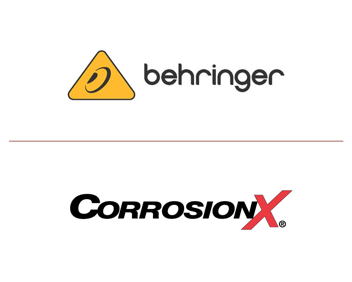 Marcas Behringer e Corrosion X