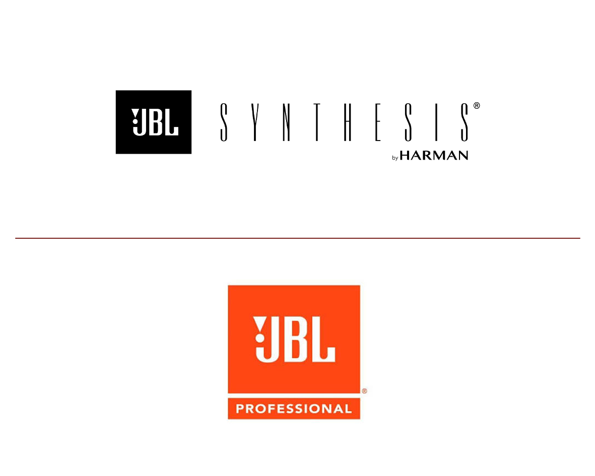 Marcas JBL Synthesis e JBL Professional